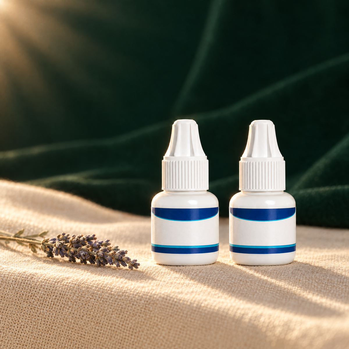 Two Stillroom refill vials side by side