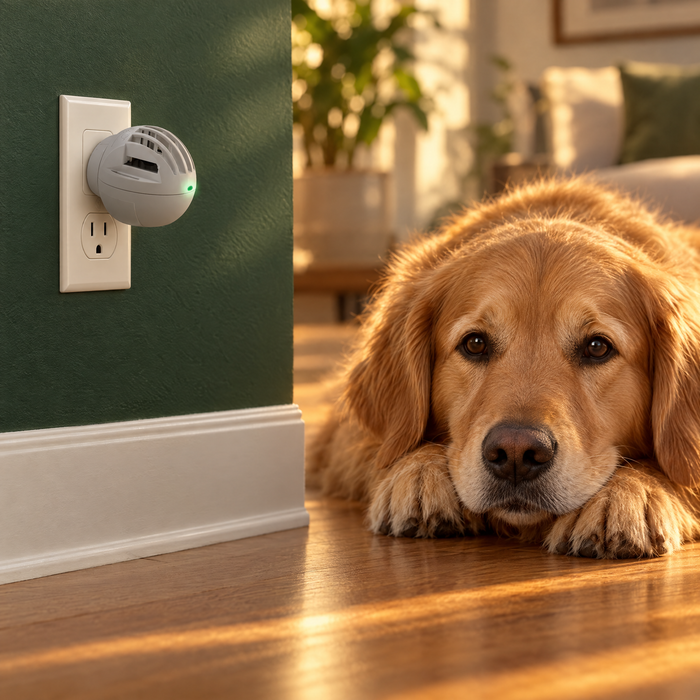 Pheronia Stillroom Dog Calming Pheromone Diffuser, 30-Day Kit: Helps Reduce Barking, Chewing & Accidents When You Leave