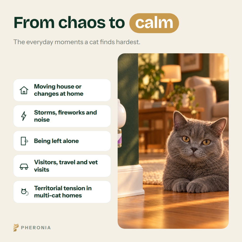 Pheronia Stillroom Cat Calming Pheromone Diffuser